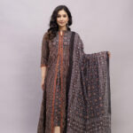 Cotton  Gown +dupptta