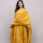 Anarkali dress ( Kurti+pant+dupptta )